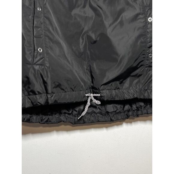 Golden Goose Haus EUC Black Hooded Puffer Anorak Jacket Size M - Picture 6 of 7